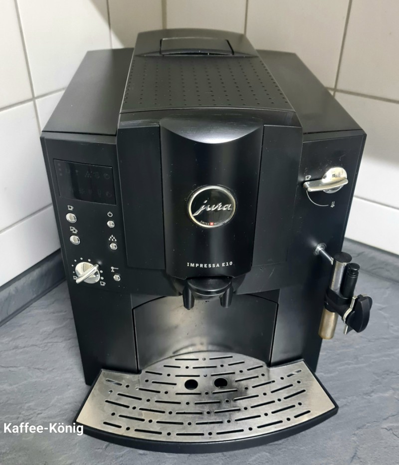 Jura Impressa E10 generalüberholt mit 12 Monate Gewährleistung. Jura Impressa E10 generalüberholt mit 12 Monate Gewährleistung.