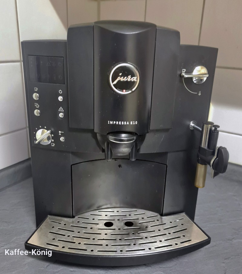 Jura Impressa E10 generalüberholt mit 12 Monate Gewährleistung. Jura Impressa E10 generalüberholt mit 12 Monate Gewährleistung.